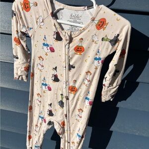 Halloween Geese Baby Bamboo Zippy